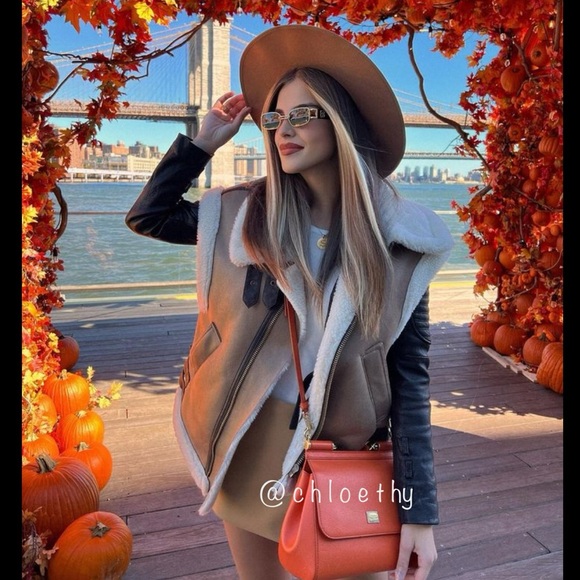 Zara COMBINATION FLEECE VEST - Picture 3 of 16